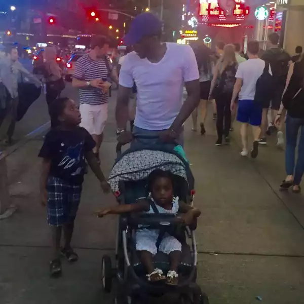 Comedian Bovi And Kids Take A Walk In New York City [See Photo]